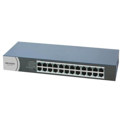 DS-3E0524R-O - Switch 24x 10/100/1000Mbit, bez PoE