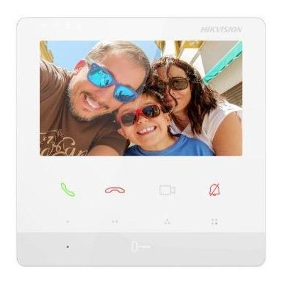 DS-KH7100EY-WE2/White - 2-žilový HD 4,3" monitor, bílý s Wi-Fi