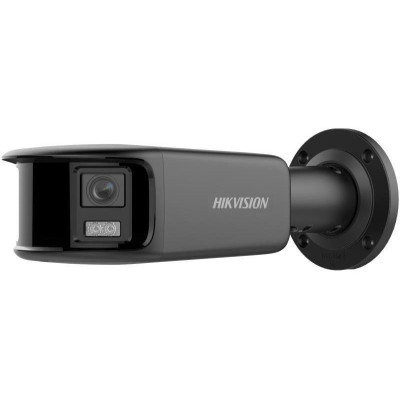 DS-2CD2T87G2P-LSU/SL(4mm)(C)/BLACK - 8MPix IP Bullet ColorVu AcuSense panoramatická kamera, LED 40m, WDR 130dB, Audio, Alarm, Mi