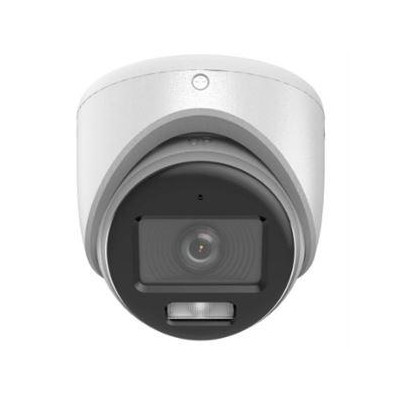 DS-2CE70KF0T-LMFS(2.8mm) - 5MPix HDTVI Turret Hybrid ColorVu kamera, LED 20m, 4v1, IP67, mikrofon