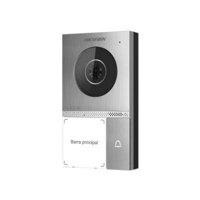 DS-KV7413EY-IME2-1/2/4 - 2-žilový dveřní interkom s kamerou, čtečkou M1 karet a 1,2 nebo 4tlačítky pro povrchovou montáž