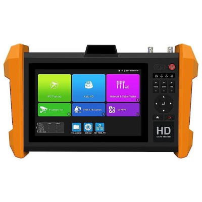 OPRAVENÉ - XtendLan Ruční tester IPC 30Mpix, HDMI 4k, VGA, CVBS/AHD/CVI/TVI do 8Mpix, 7" TFT retina Full HD, 12V/3A + Po...