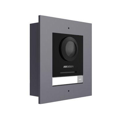 DS-KD8003-IME1(B)/Flush - IP zápustný dveřní interkom 1-tlačítkový