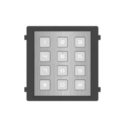 DS-KD-KP/S - Modul interkomu s kódovou klávesnicí, nerez
