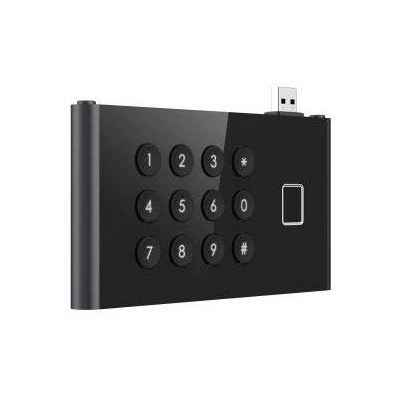 DS-KDM9403-FKP - Klávesnice se čtečkou otisků pro Interkomy řady KD9403