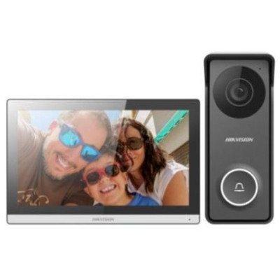 DS-KIS313-P - Kit videotelefonu, analog. 4-drát, bytový monitor + dveřní stanice