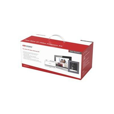 DS-KIS702Y - Kit videotelefonu, 2-drát, bytový monitor+ dveřní stanice + zdroj