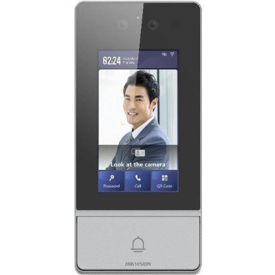 DS-KV9503-WBE1 - IP dveřní interkom s rozpoznáním obličeje, 4,3" displej, čtečka Mifare karet, Wi-Fi