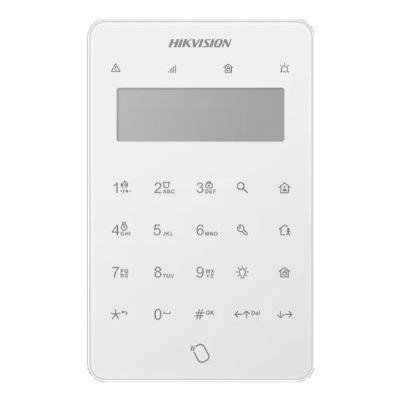 DS-PK501LTM-HWE - AX HYBRID PRO drátová dotyková klávesnice s LCD displejem, čtečka karet