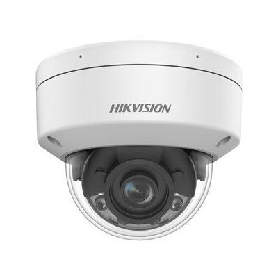 iDS-2CD7D47G0-XS(2.8mm) - 4MPix IP Dome Hybrid ColorVu AcuSense kamera, LED/IR 40m, WDR 140dB, audio, alarm, IP67, IK10