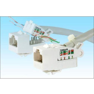 Keystone RJ45, Cat.6, Exlusive - UTP, EXCLUSIVE, samozářezový, LEXInet
