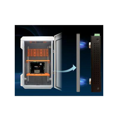 WI-PCES310GF-F - Průmyslový plochý kompaktní 8GE+2SFP Cloud PoE switch, 145W, Hi-PoE 90W