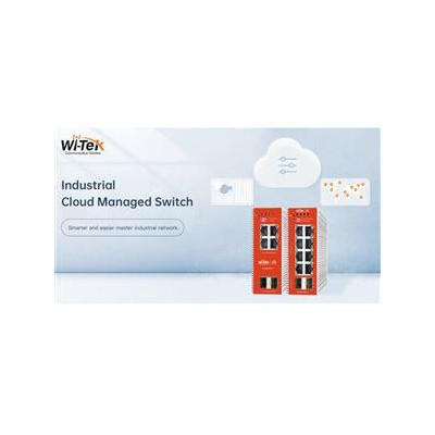 WI-PCMS306GF-I - Průmyslový 4GE + 2SFP 802.3af/at Cloud L2 PoE switch, 120W