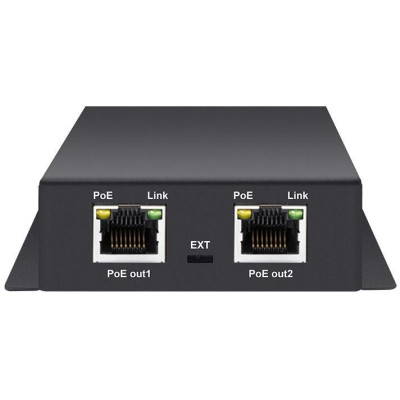 WI-PE31G - PoE extender, 2GE výstup (max. 30W/port) + 1GE vstup (30W), 250m
