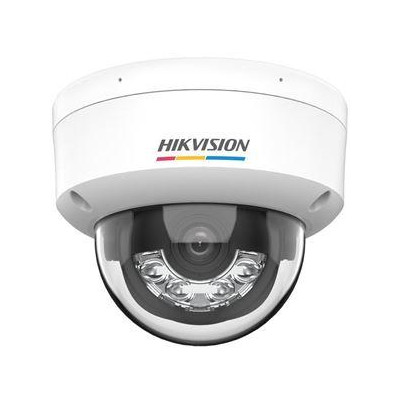 DS-2CD1127G2H-LIU(2.8mm) - 2MPix IP Dome Hybrid ColorVu kamera, LED/IR 30m, mikrofon, IP67