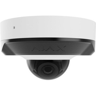 AJAX DomeCam Mini (5 Mp/2.8 mm), bílá - IP kamera 5 Mpx, obj. 2,8 mm, IR 30m, AI Analytics, microSD, H.265, WDR, HDR, IP65