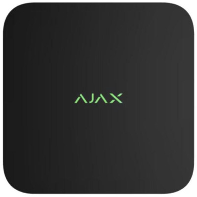 AJAX NVR (8ch), černá - NVR (8ch), 8 kanálový videorekordér, ONVIF/ RTSP, 4K, 1x HDD max 16 TB