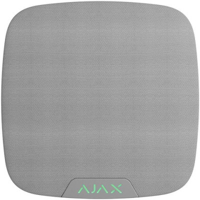 AJAX SpeakerPhone, bílý - Bezdrátový obousměrný hlasový modul, výkon 80–103 dB, zabudovaná LED dioda, nadčasový design