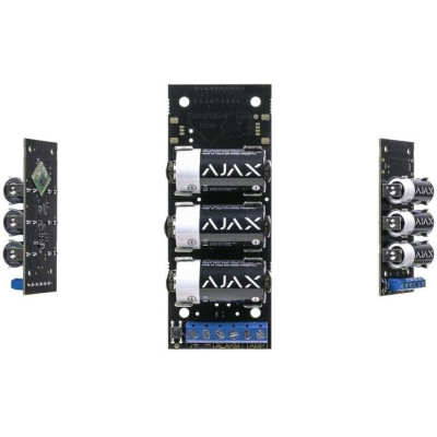 AJAX Transmitter - Modul pro integraci drátového zařízení do systému Ajax, nastavitelný drátový vstup typu NC / NO