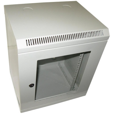 XtendLan Skříň 10", 12U, 280x350, šedý, prosklený