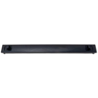 XtendLan 1U záslepka 19", černá, zaklapávací, plast