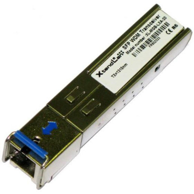 XtendLan mini GBIC SFP, SC, 1000Base-LX, 3km, WDM, TX1310nm/RX1550nm, Cisco, Planet kompatibilní, DDM