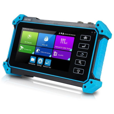 XtendLan Ruční tester IP/HDMI/VGA/CVBS/AHD/CVI/TVI do 8Mpix, 5" TFT FullHD, TDR, 12V/3A+PoE out