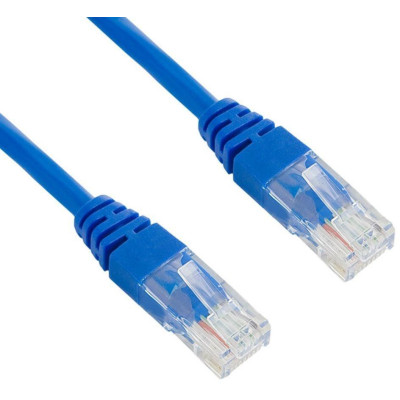 XtendLan Patch kabel Cat 5e UTP 1m - modrý