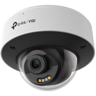 TP-Link VIGI InSight S285(4mm), 8MP, dome, 4mm, 3840x2160, Full-Color IR 30m, mic + repro, PoE, SD, IP67, IK10