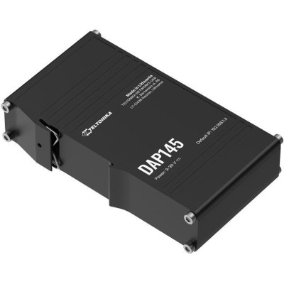 Teltonika DAP145 průmyslový bezdrátový Acces point, WiFi 4, Mesh (802.11s), serial RS485, 2x  LAN 10/100,