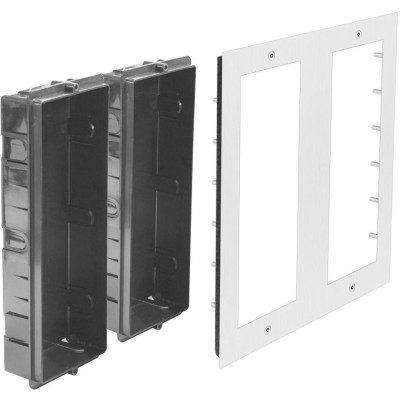 XtendLan rámeček zapuštěný pro 2x3 moduly (DPC-D2D81 a DPC-D281)