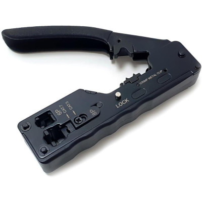 XtendLan Konektorovací kleště 8P+6P s lisem klipu CAT6A, CAT7, CAT5e