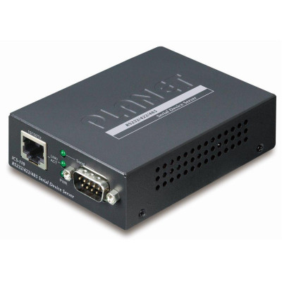 Planet konvertor RS-232/422/485 na IP, 1x COM, 100Mb, -10~+60°C, SNMP+Telnet