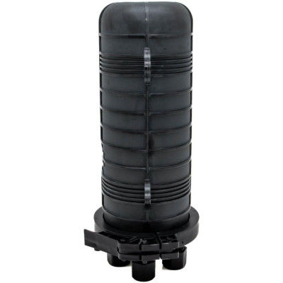 XtendLan Vodotěsná optická spojka, zemní/zeď/stožár, 96 vláken, 4x12x2, 4 prostupy, matice, 420x140mm