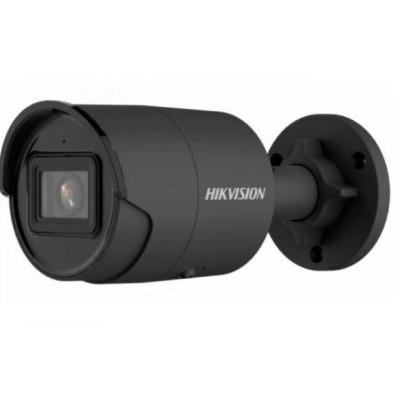 DS-2CD2046G2-IU(2.8mm)(C)(BLACK) - 4MPix IP Bullet AcuSense kamera, IR 40m, mikrofon, černá