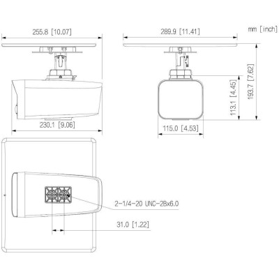 Dahua IPC-HFW2441DG-4G-SP-B-0360B