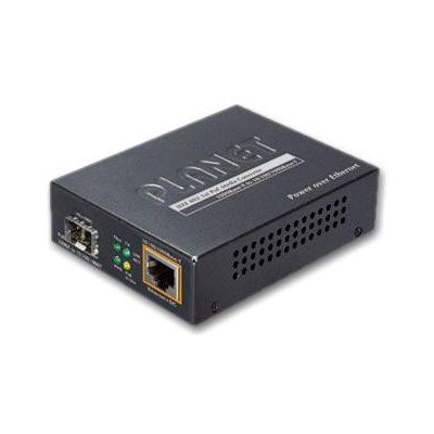 Planet GTP-805A konvertor RJ45/SFP, 1Gbps, PoE injektor 802.3at