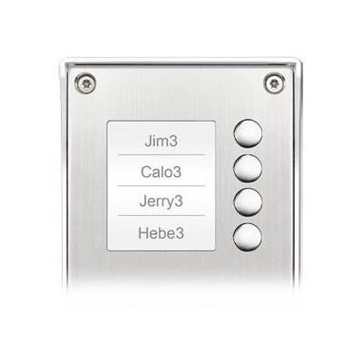 XtendLan Nahradní plastová jmenovka pro DPC-D268