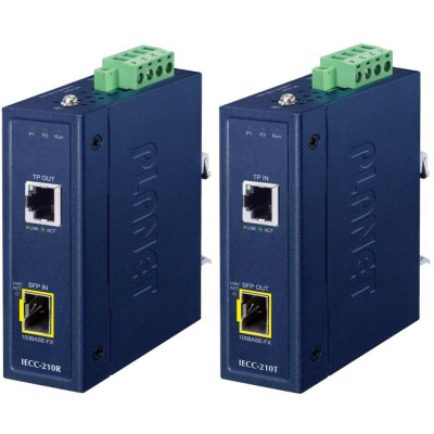 Planet Průmyslový EtherCAT konvertor RJ45/SFP, kit TX+RX