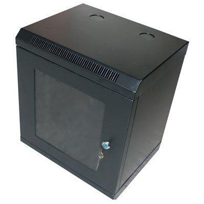 XtendLan Skříň 10", 12U, 280x350, černý, prosklený