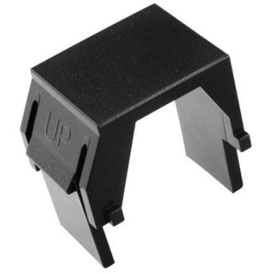 XtendLan Keystone záslepka do modulárních patch panelů nebo zásuvek černá
