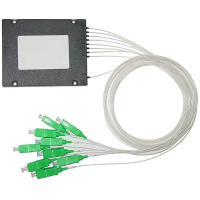 XtendLan Optický rozbočovač 1:8, SC/APC konektory, 1260-1650nm, singlemode, PLC, 1m