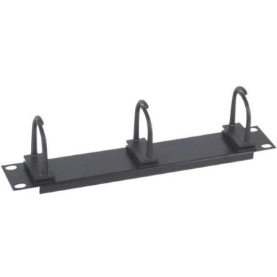 XtendLan 10" vyvazovací panel  1U 3x plastová úchytka
