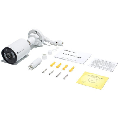 TP-Link VIGI InSight S345(2.8mm), 4MP, bullet, 2.8mm, 2688x1520, Full-Color IR 30m, mic + repro, PoE, SD, IP67
