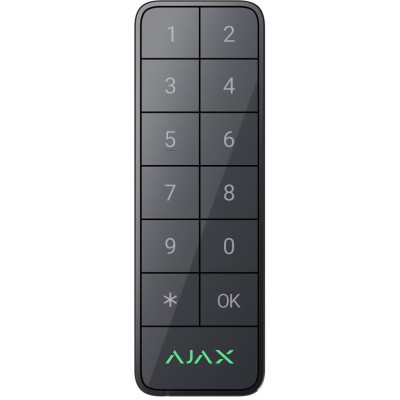 AJAX Superior KeyPad Outdoor Fibra,grafi - Sběrnicová venkovní klávesnice ve 3. stupni zabezpečení s podporou DESFire a Bluetoot