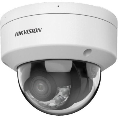 DS-2CD2187G2H-LISU(2.8mm)(eF) - 8MPix IP Dome Hybrid ColorVu AcuSense kamera, LED/IR 30m, WDR 130dB,audio, alarm, IP67