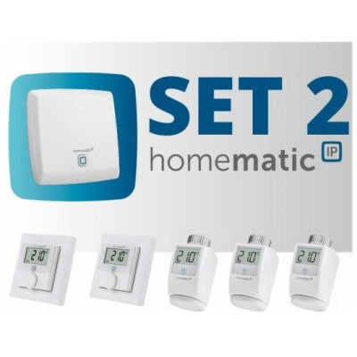 HmIP-SET2 - Rozšířená startovací sada - řízení vytápění