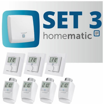 HmIP-SET3 - Rozšířená startovací sada - řízení vytápění