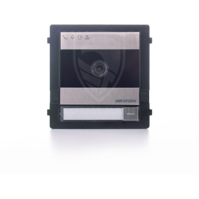 DS-KD7003EY-IME2 - Modul 2-žilového HD interkomu s kamerou, nerez