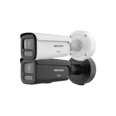DS-2CD2647G3-LIZS2UY/SL(2.8-12mm)BLK - 4MPix IP Bullet Hybrid ColorVu AcuSense kamera, LED/IR 60m,WDR130dB,Audio,Alarm,IP67,IK10